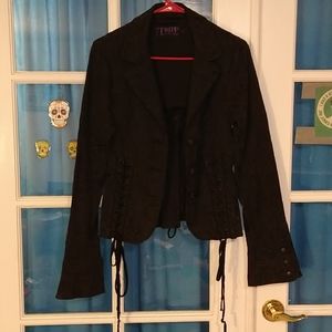 Tripp lace gothic coat